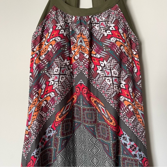 Prana Cantine Marrakech Activewear Halter Dress Built in Bra Size Small - Picture 4 of 5